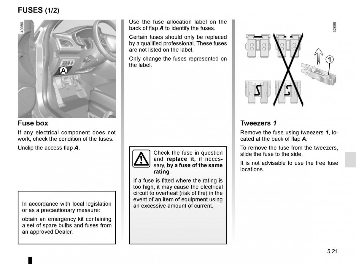 Renault Megane IV 4 owners manual / page 271