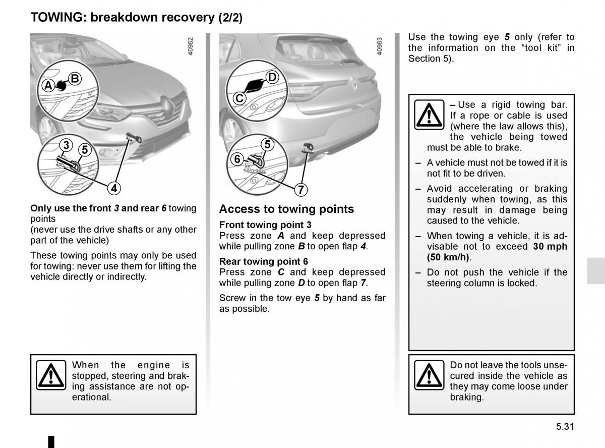 Renault Megane IV 4 owners manual / page 281