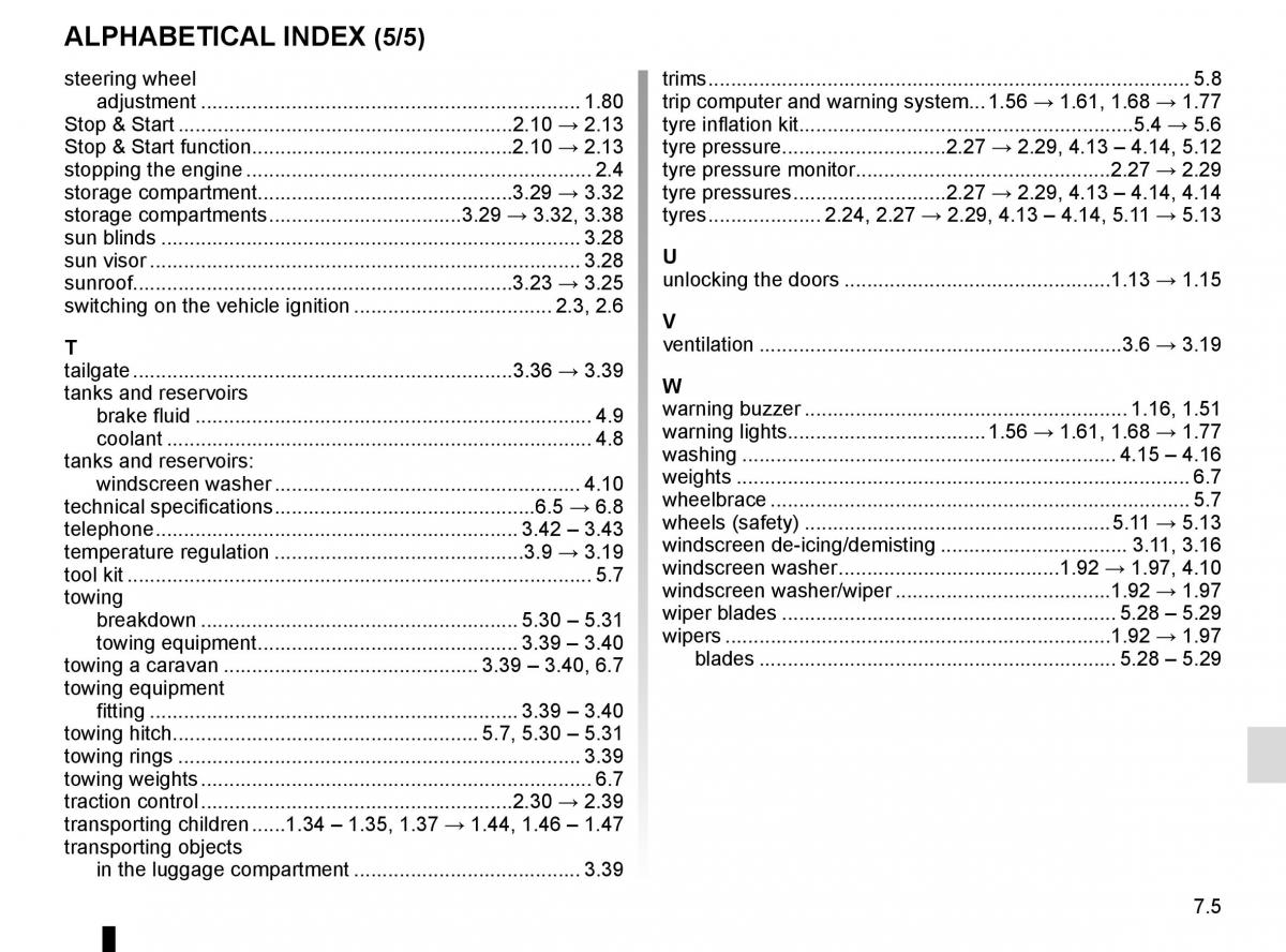 Renault Megane IV 4 owners manual / page 313