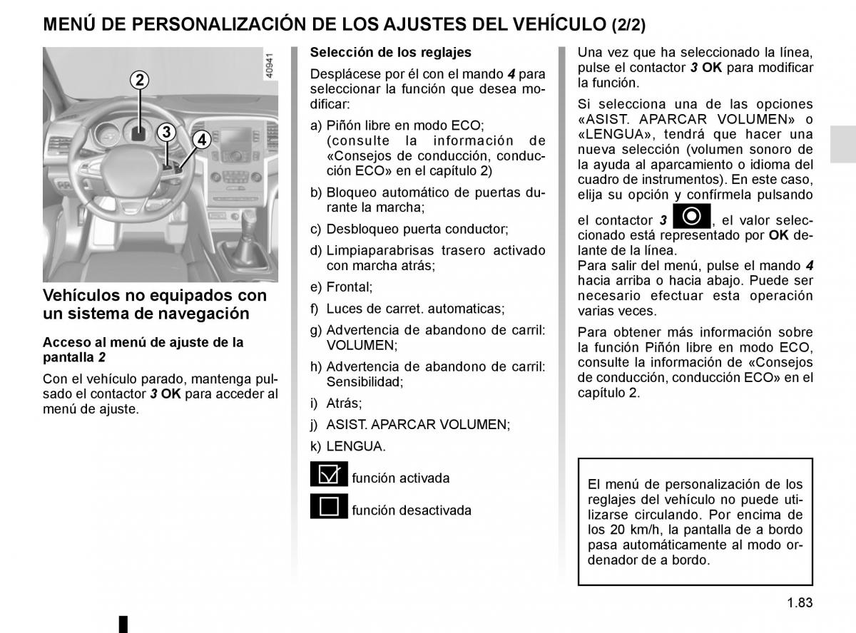 Renault Megane IV 4 manual del propietario / page 89