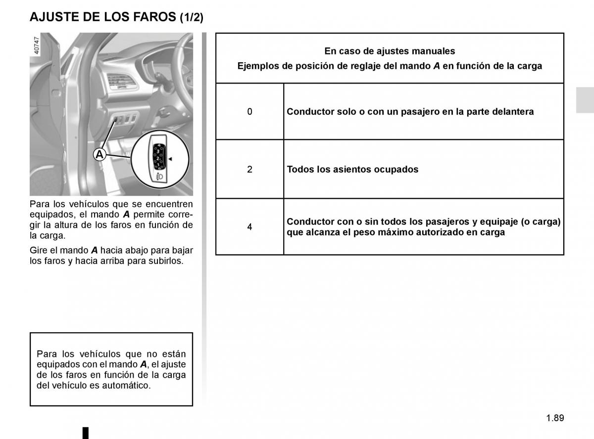 Renault Megane IV 4 manual del propietario / page 95