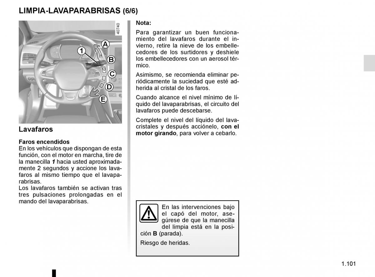 Renault Megane IV 4 manual del propietario / page 107