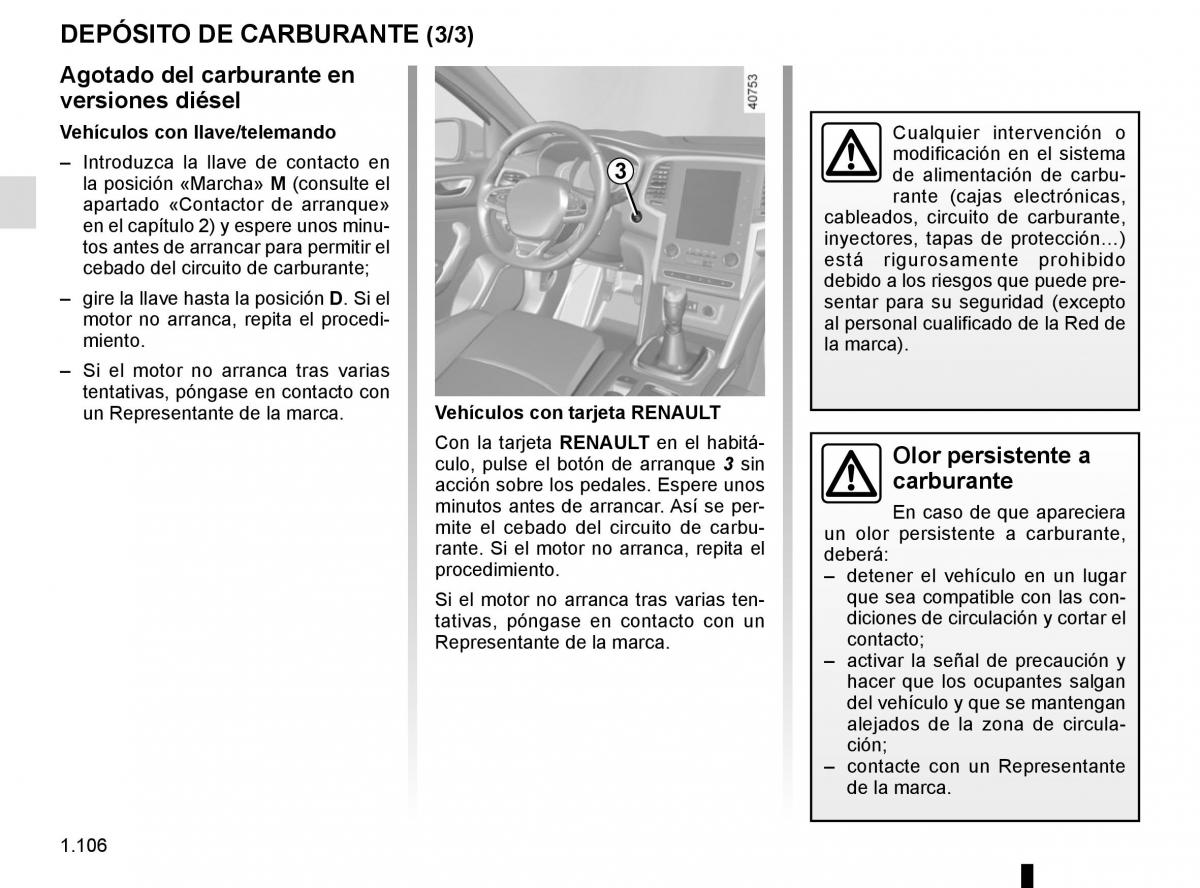 Renault Megane IV 4 manual del propietario / page 112