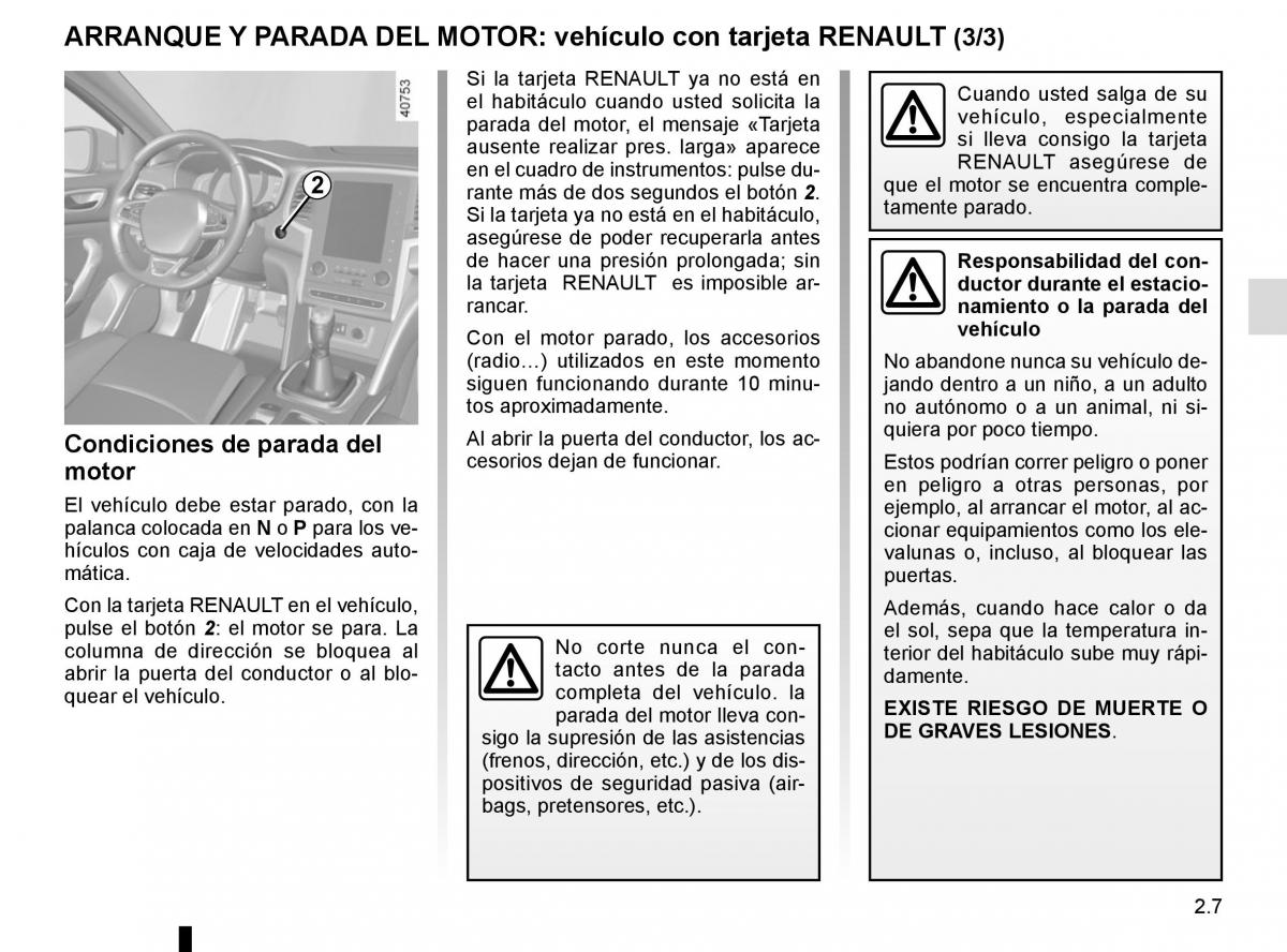 Renault Megane IV 4 manual del propietario / page 119