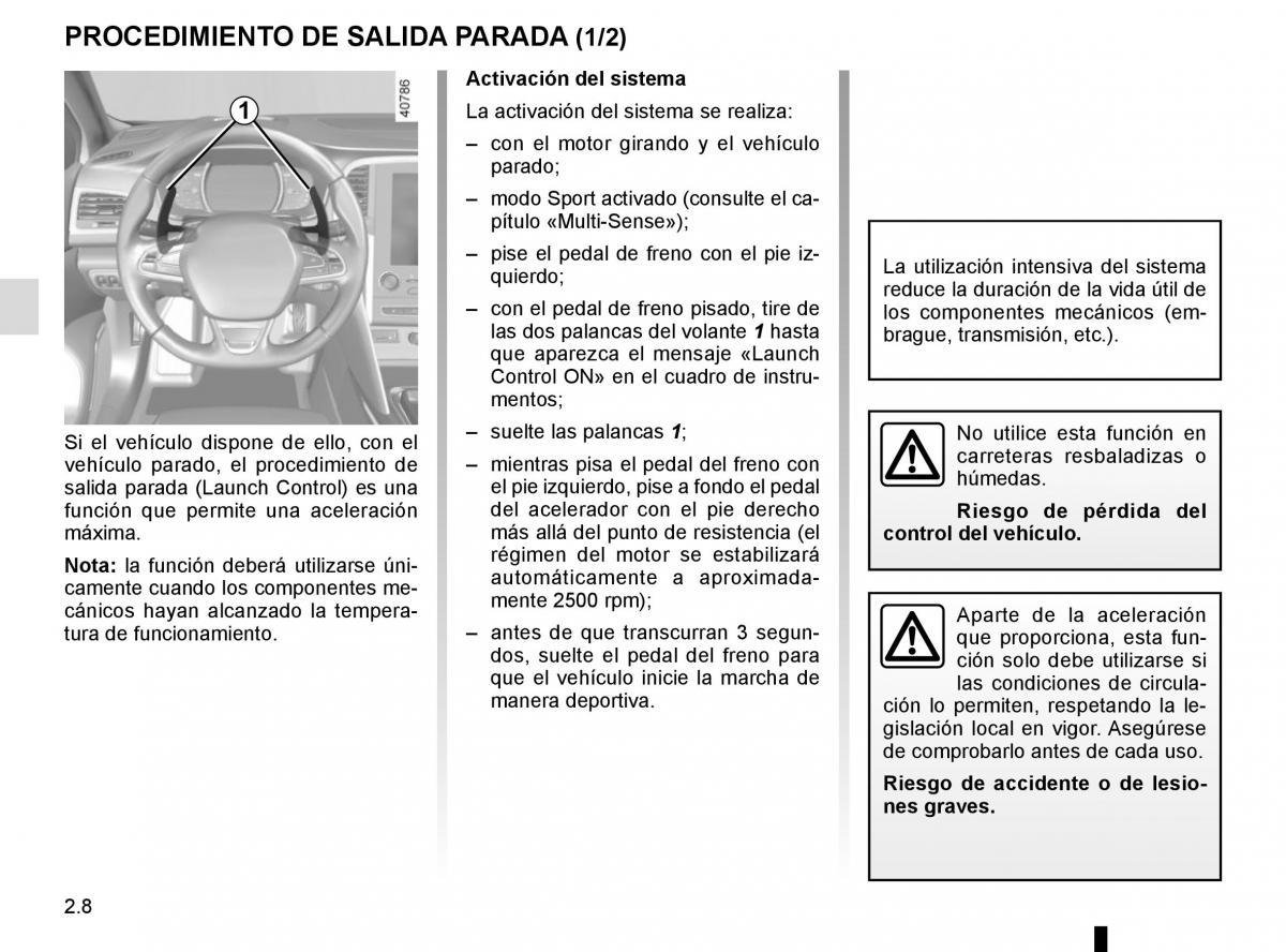 Renault Megane IV 4 manual del propietario / page 120