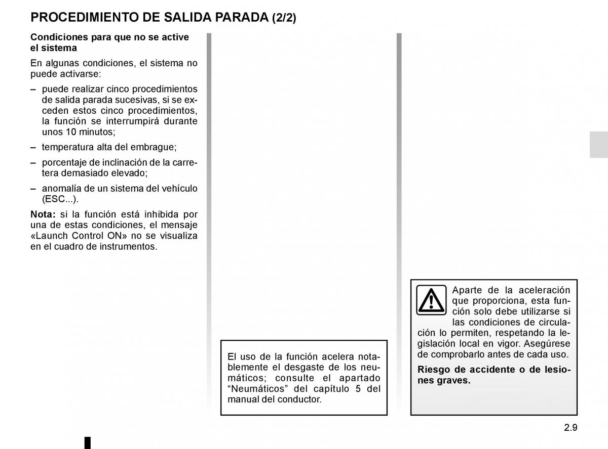 Renault Megane IV 4 manual del propietario / page 121