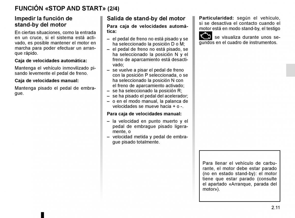 Renault Megane IV 4 manual del propietario / page 123