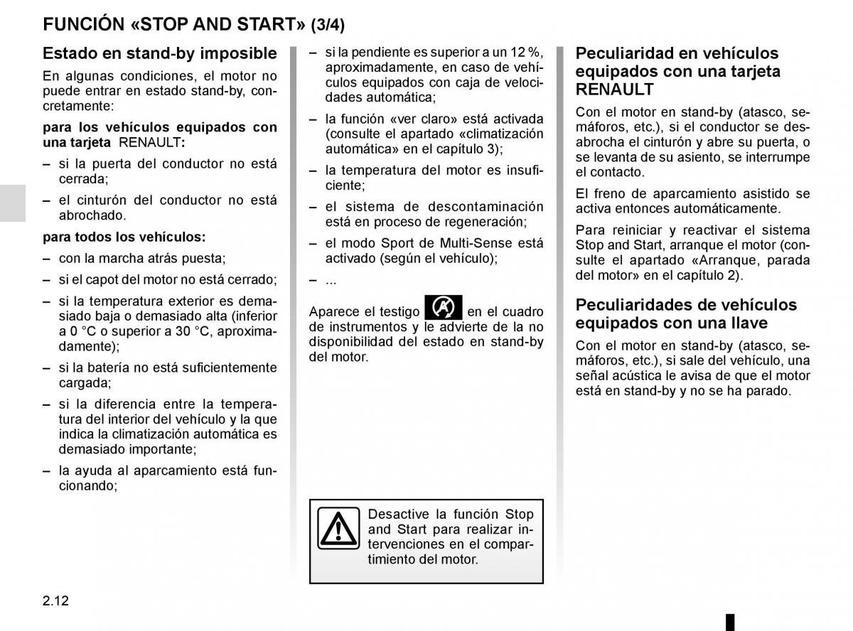 Renault Megane IV 4 manual del propietario / page 124