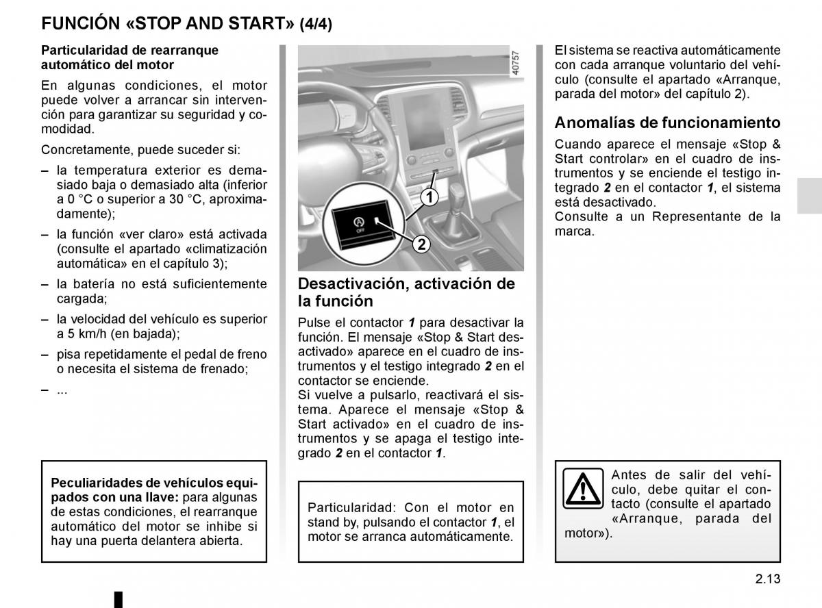 Renault Megane IV 4 manual del propietario / page 125