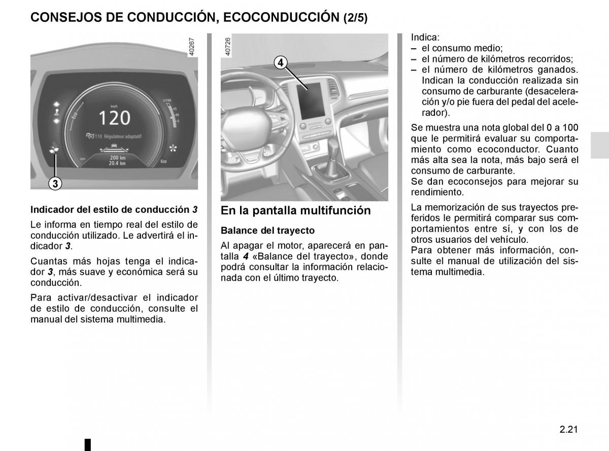 Renault Megane IV 4 manual del propietario / page 133