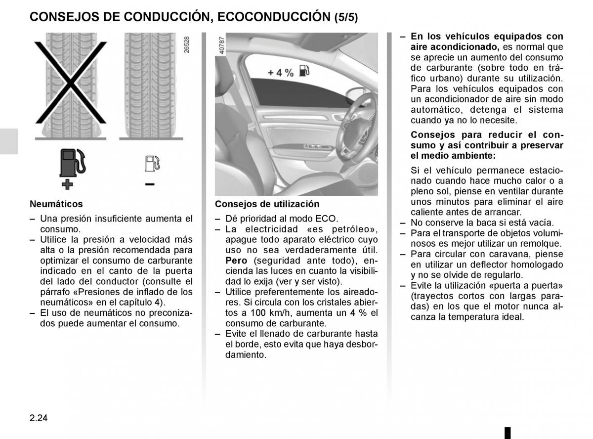 Renault Megane IV 4 manual del propietario / page 136