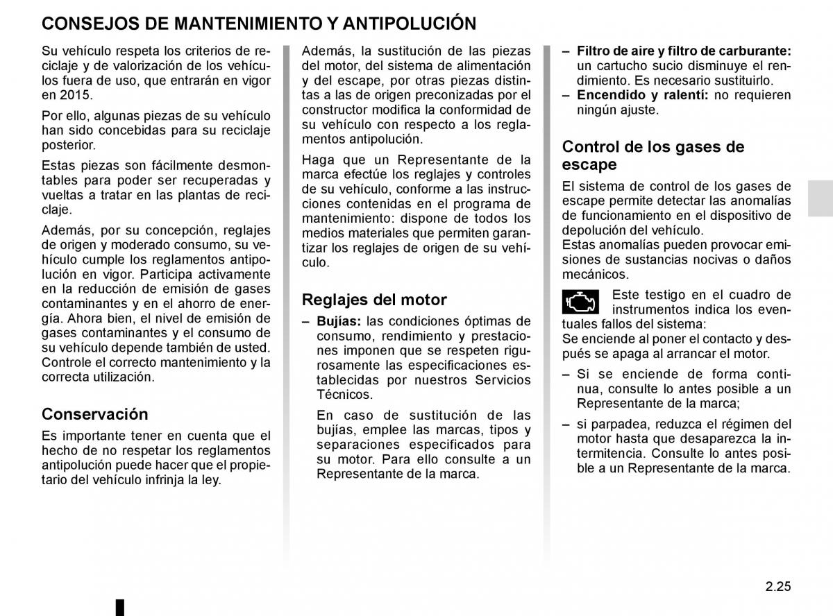 Renault Megane IV 4 manual del propietario / page 137