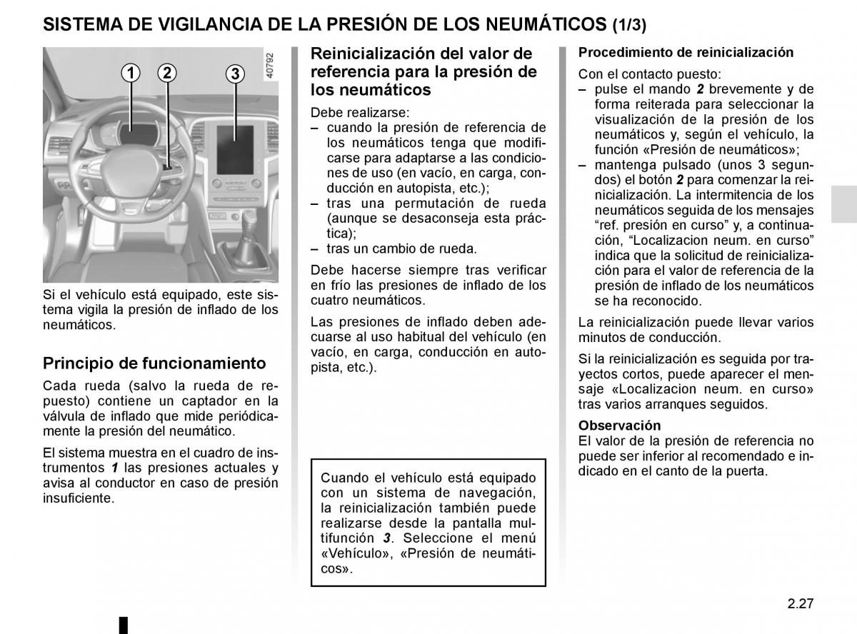 Renault Megane IV 4 manual del propietario / page 139