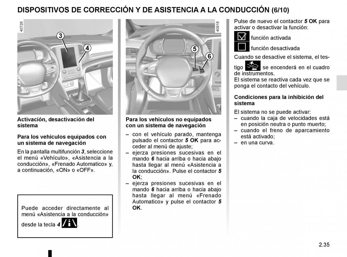 Renault Megane IV 4 manual del propietario / page 147