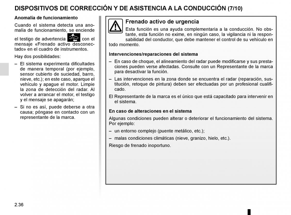 Renault Megane IV 4 manual del propietario / page 148