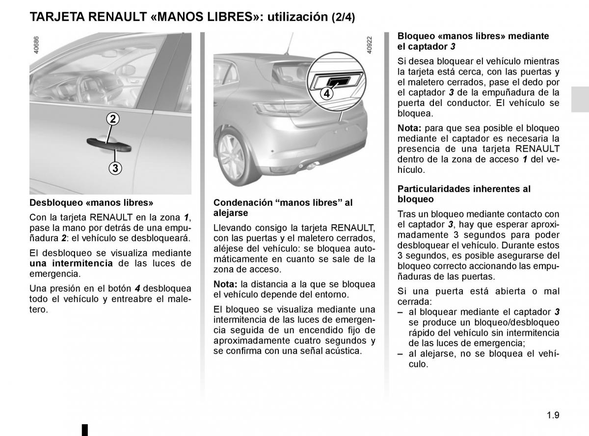 Renault Megane IV 4 manual del propietario / page 15