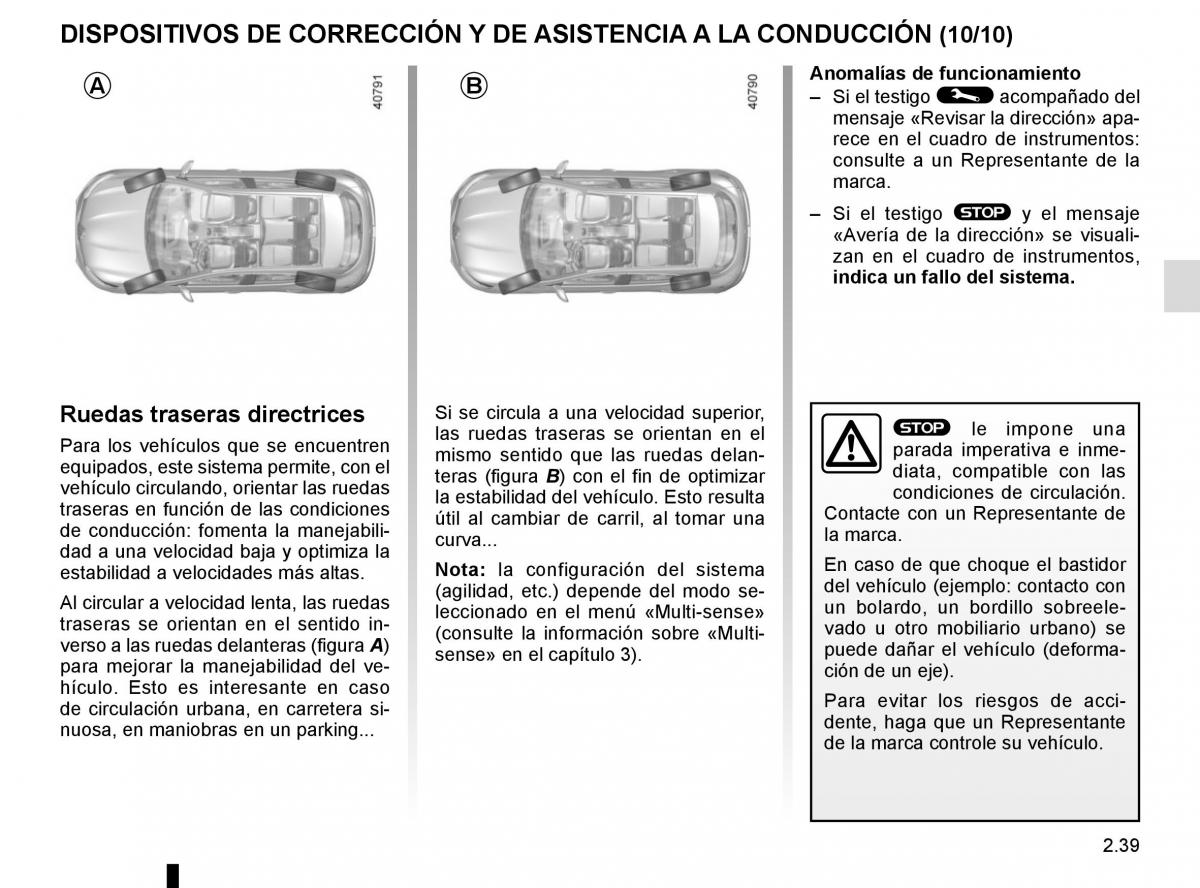 Renault Megane IV 4 manual del propietario / page 151