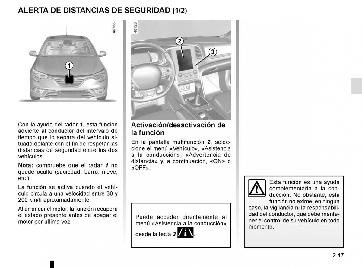 Renault Megane IV 4 manual del propietario / page 159