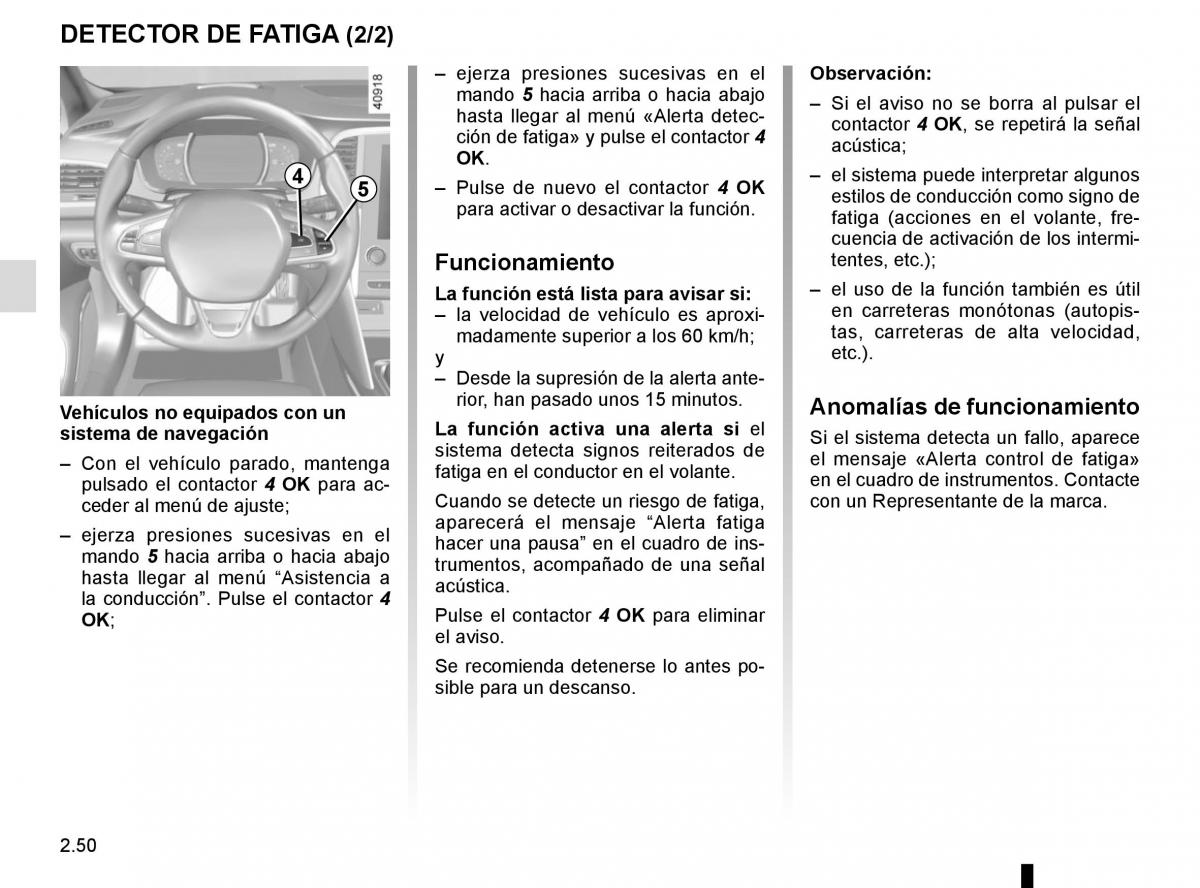 Renault Megane IV 4 manual del propietario / page 162