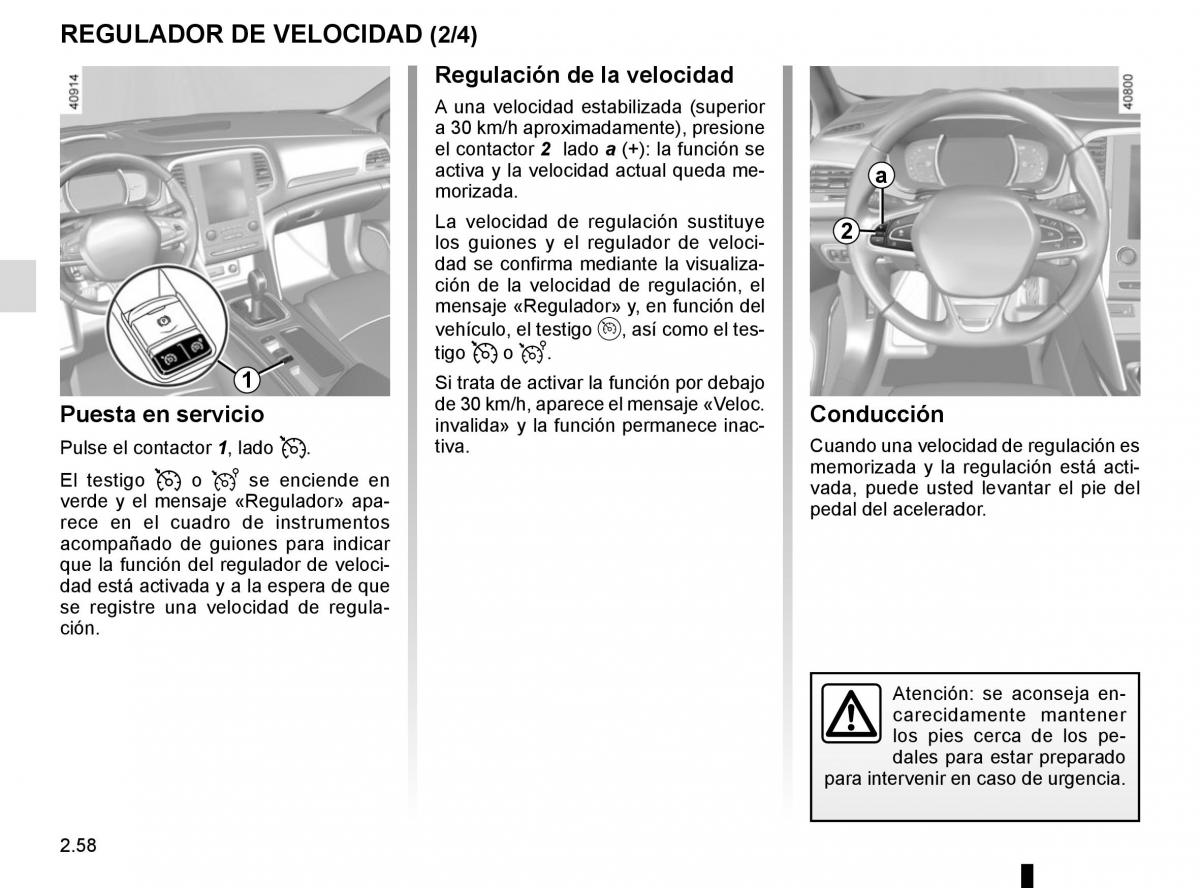 Renault Megane IV 4 manual del propietario / page 170