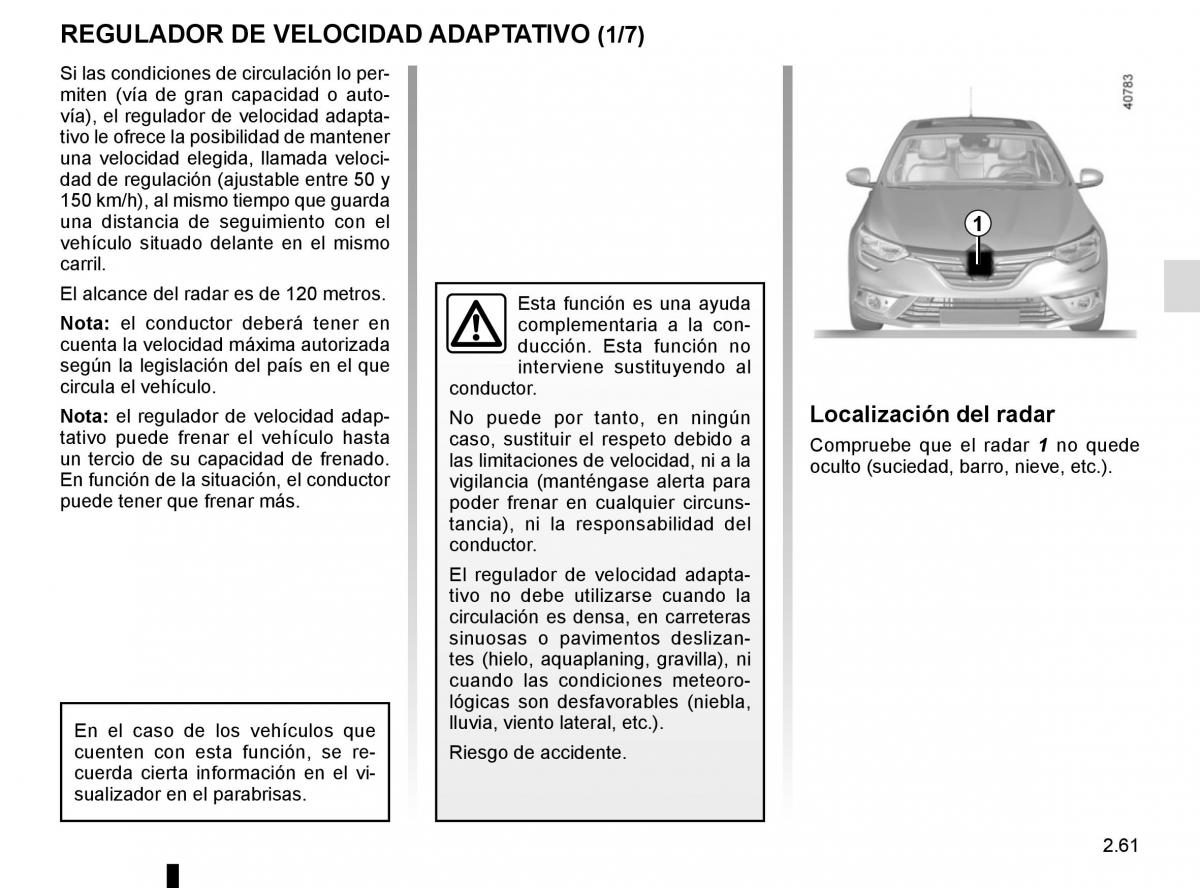 Renault Megane IV 4 manual del propietario / page 173