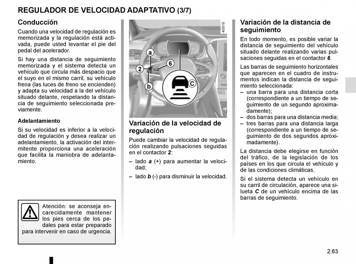 Renault Megane IV 4 manual del propietario / page 175