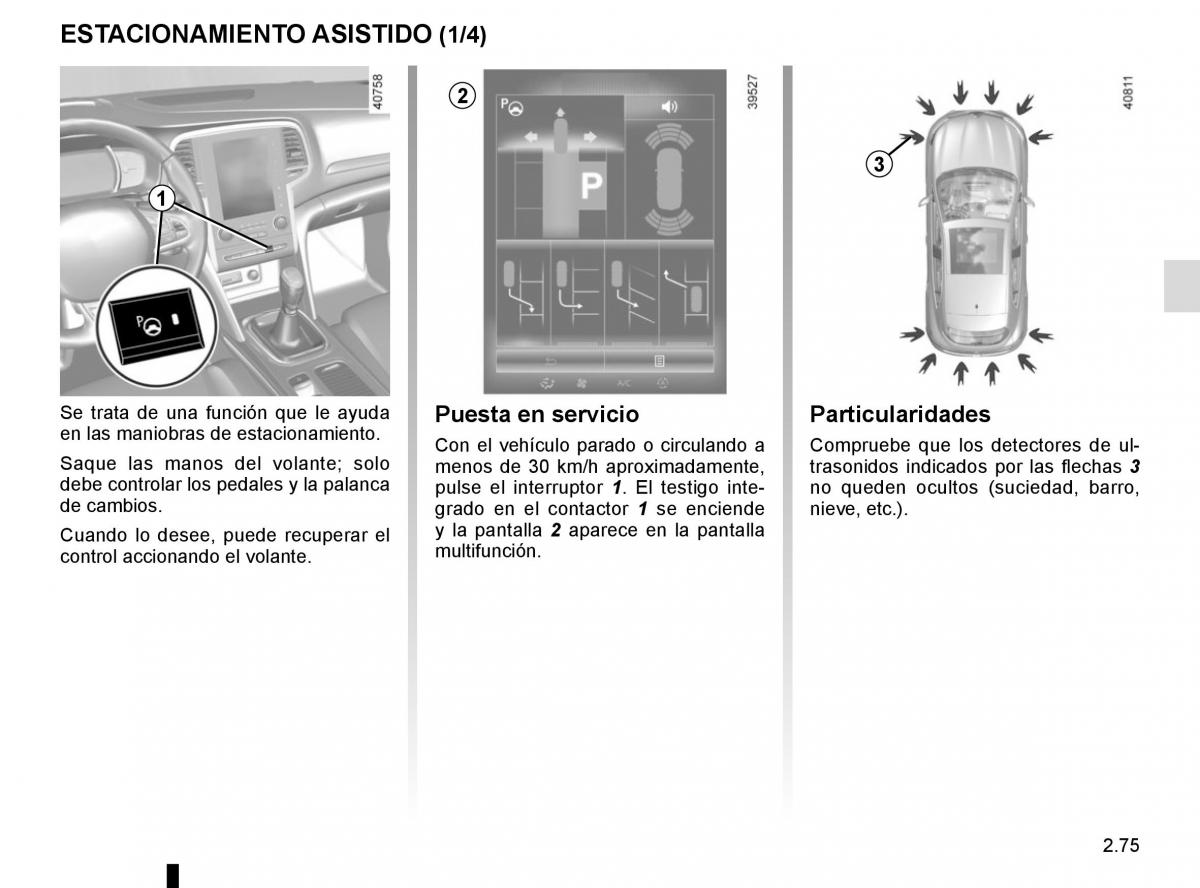 Renault Megane IV 4 manual del propietario / page 187