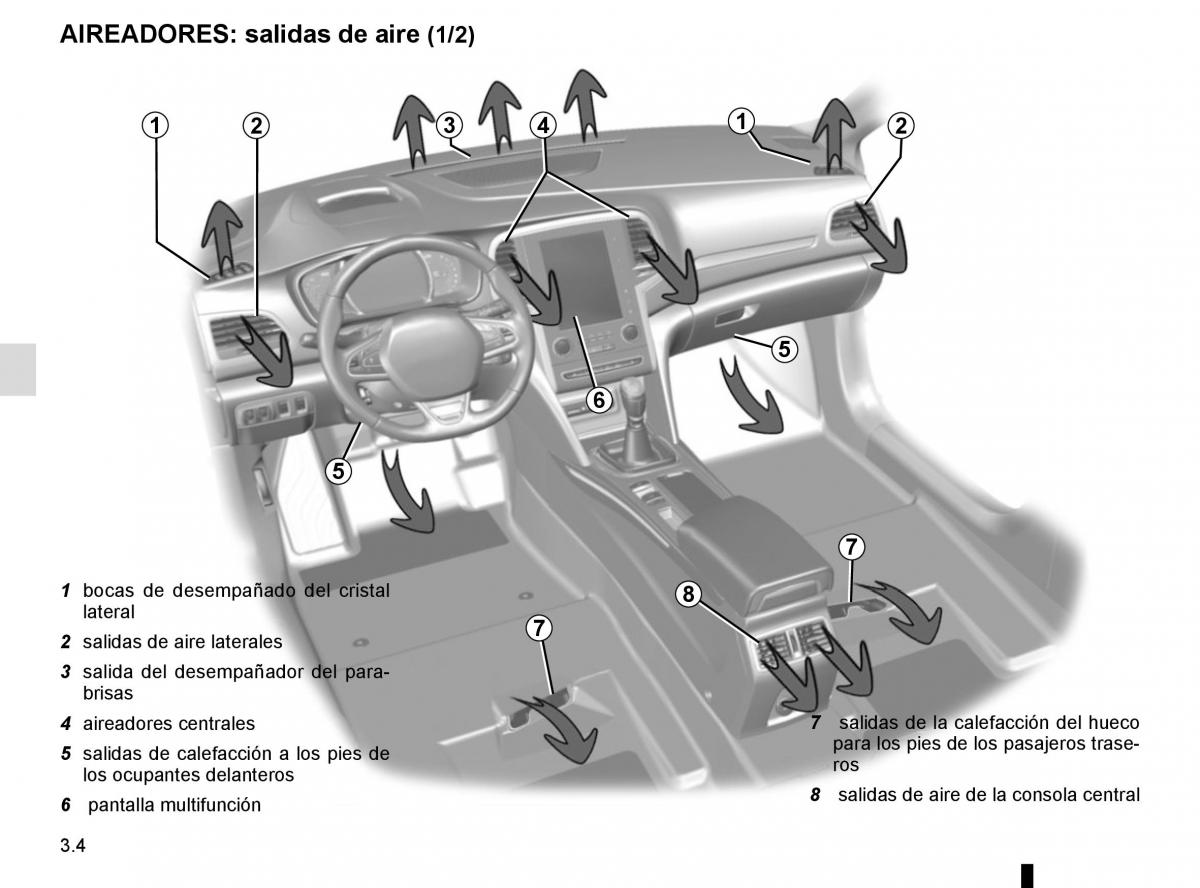 Renault Megane IV 4 manual del propietario / page 198