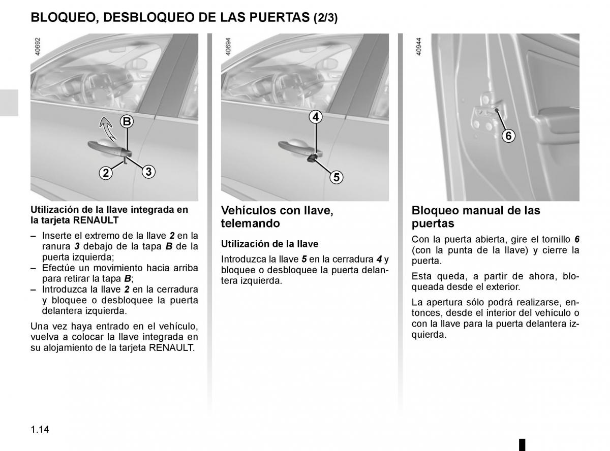 Renault Megane IV 4 manual del propietario / page 20