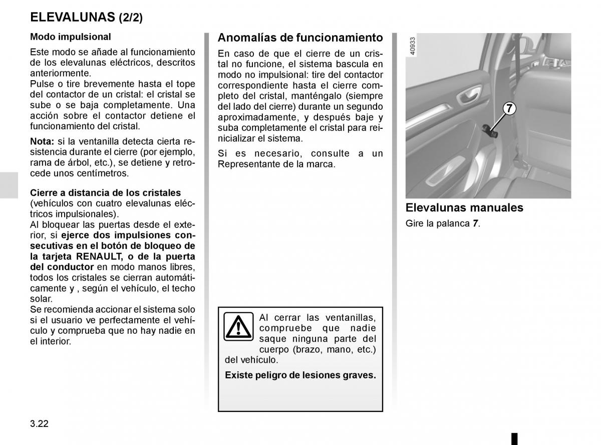 Renault Megane IV 4 manual del propietario / page 216