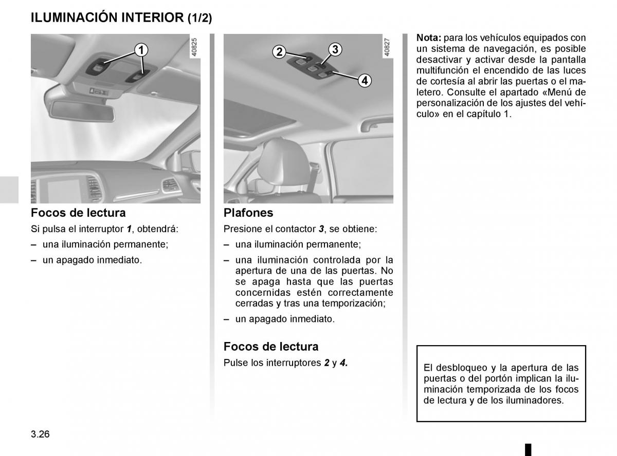 Renault Megane IV 4 manual del propietario / page 220