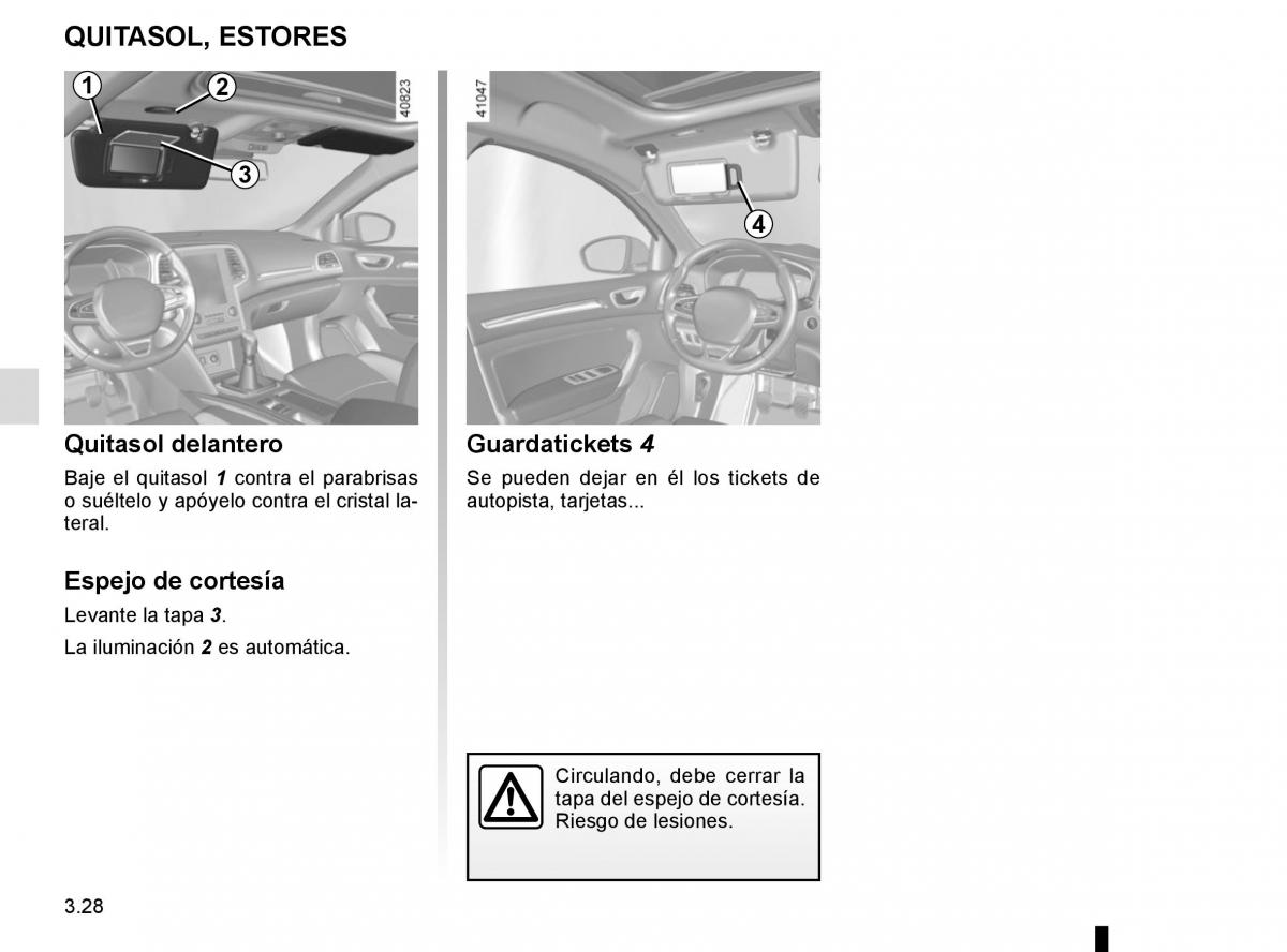 Renault Megane IV 4 manual del propietario / page 222