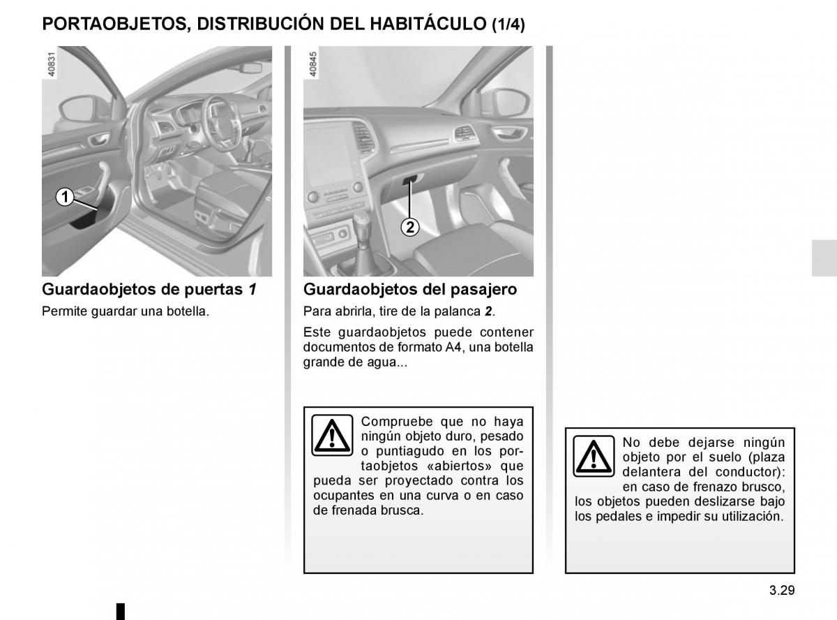 Renault Megane IV 4 manual del propietario / page 223