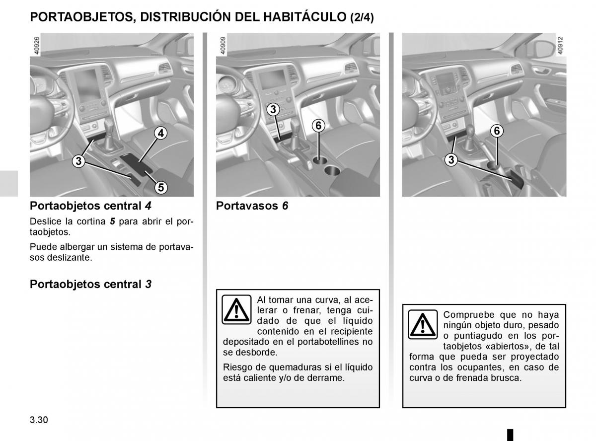 Renault Megane IV 4 manual del propietario / page 224