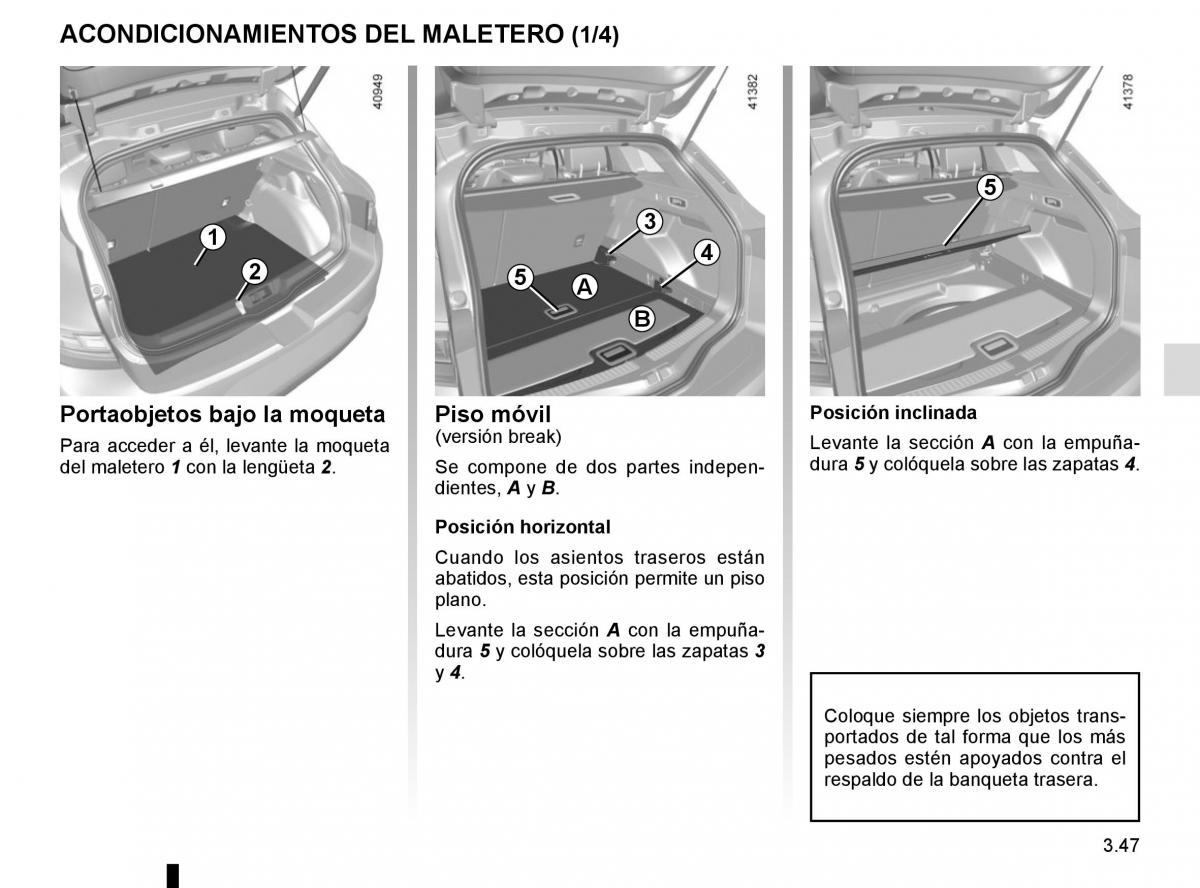 Renault Megane IV 4 manual del propietario / page 241