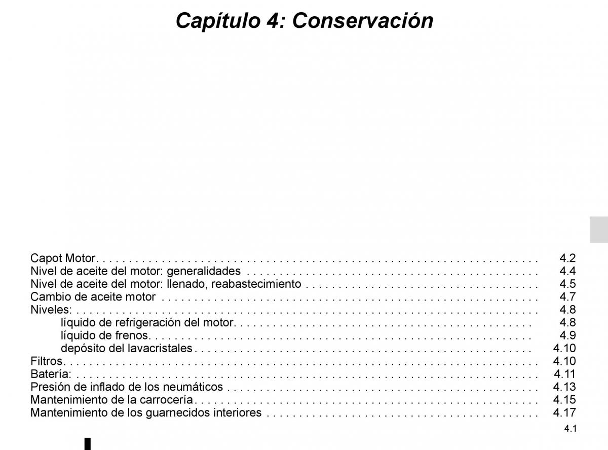 Renault Megane IV 4 manual del propietario / page 251