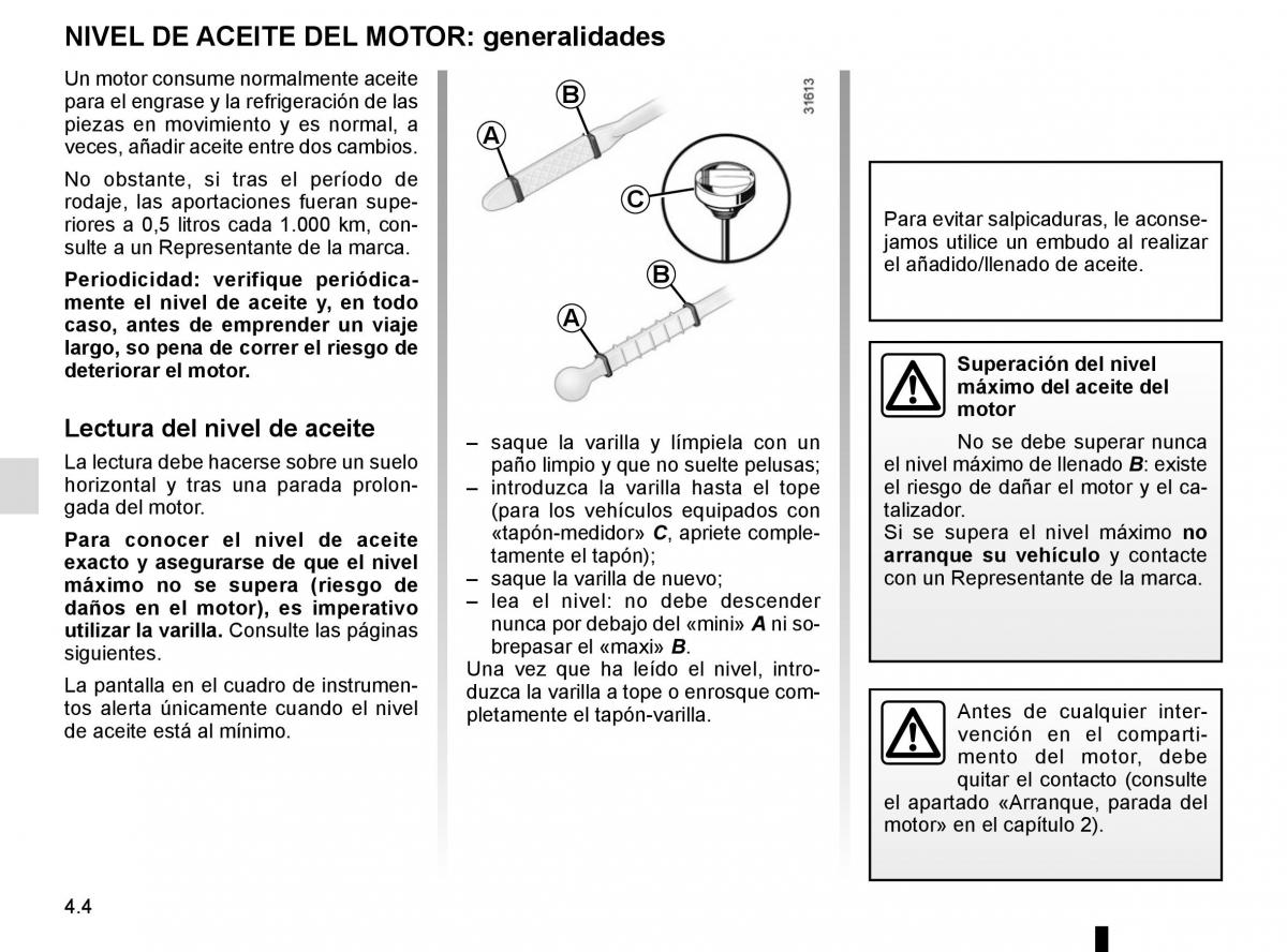 Renault Megane IV 4 manual del propietario / page 254