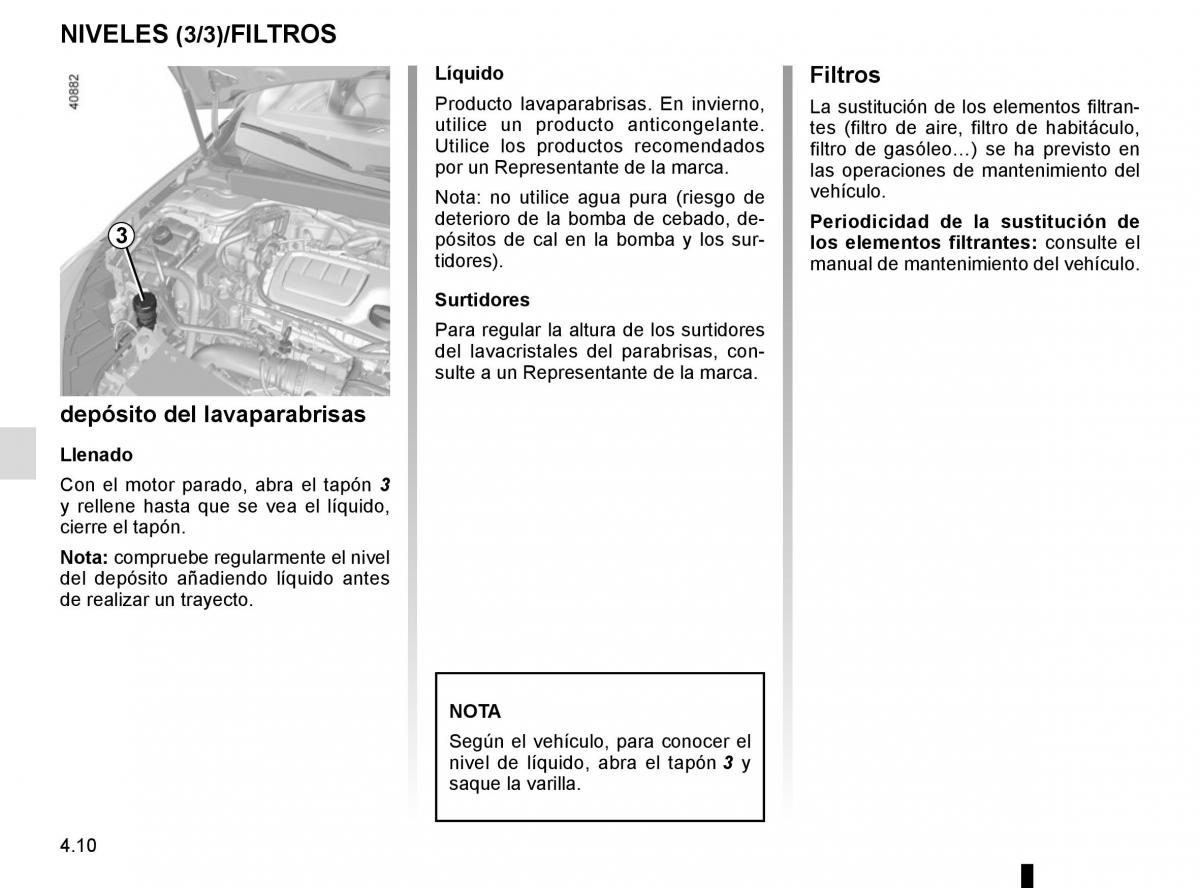 Renault Megane IV 4 manual del propietario / page 260