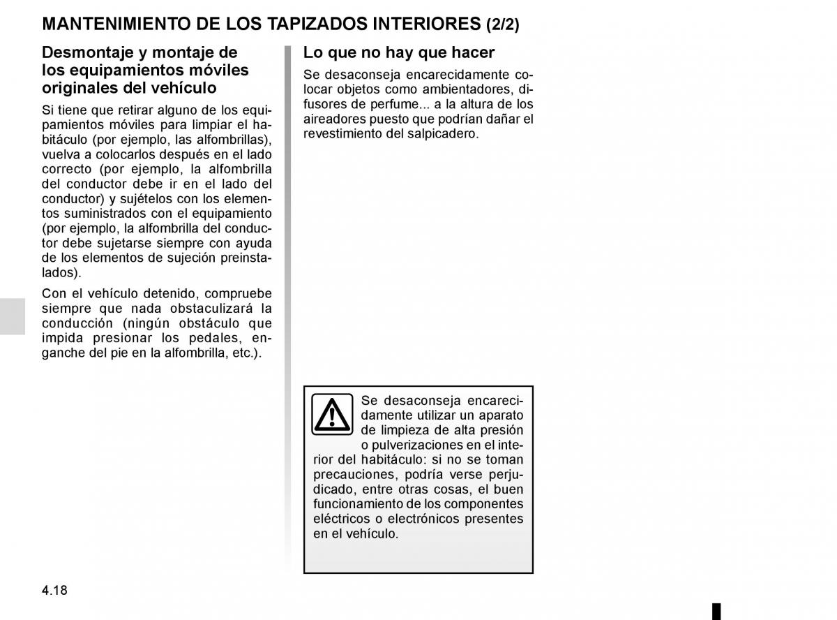 Renault Megane IV 4 manual del propietario / page 268