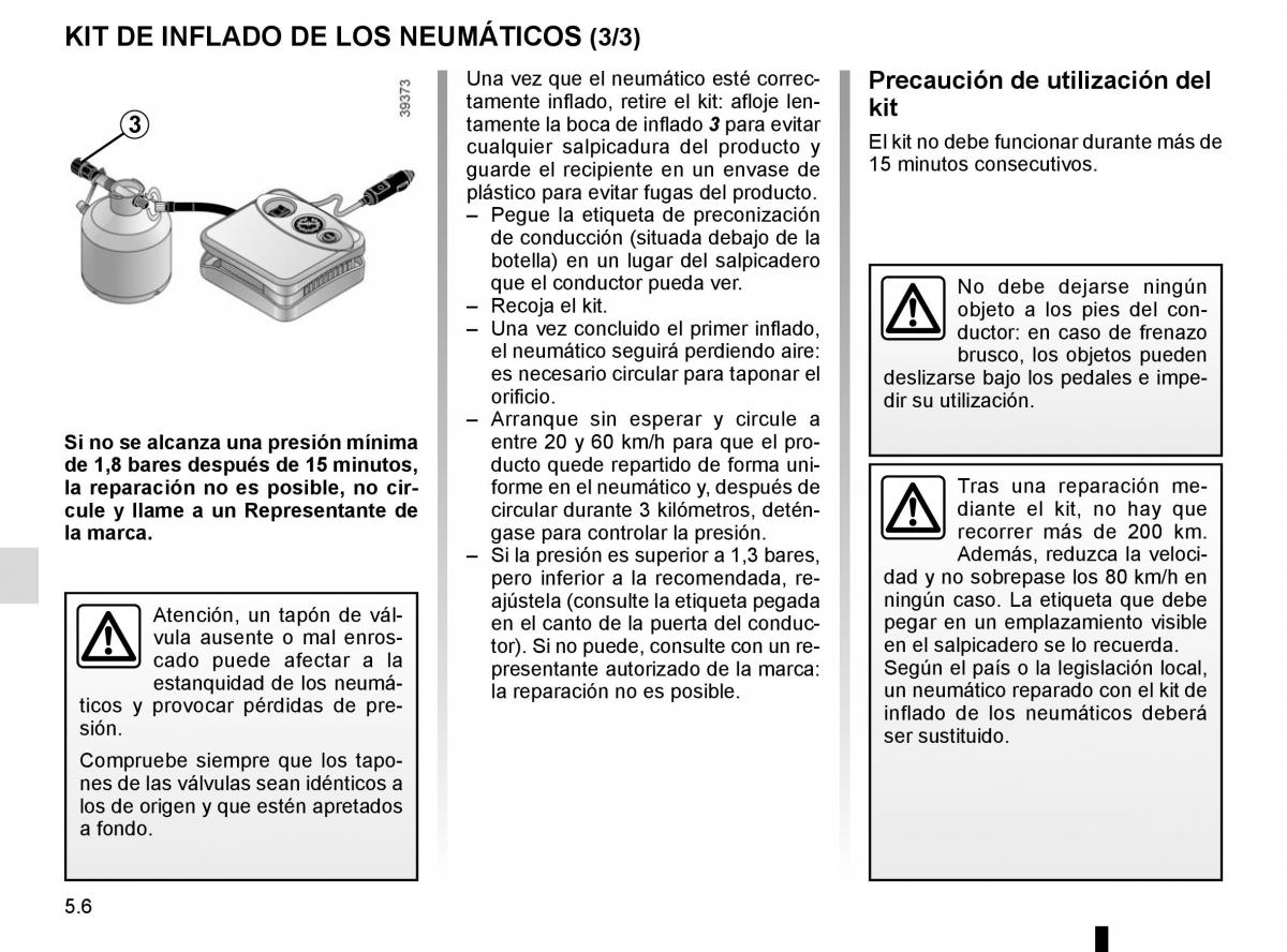 Renault Megane IV 4 manual del propietario / page 274