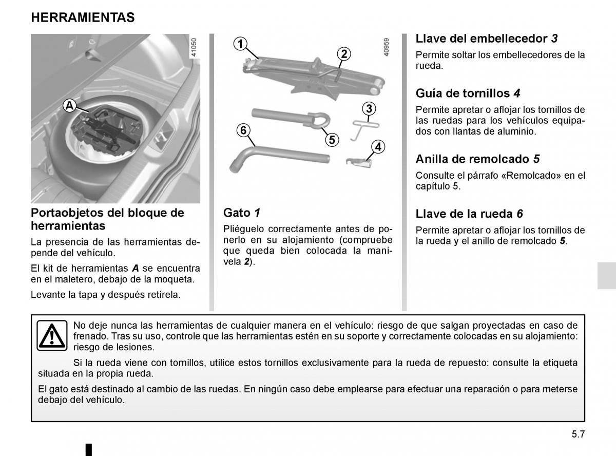 Renault Megane IV 4 manual del propietario / page 275