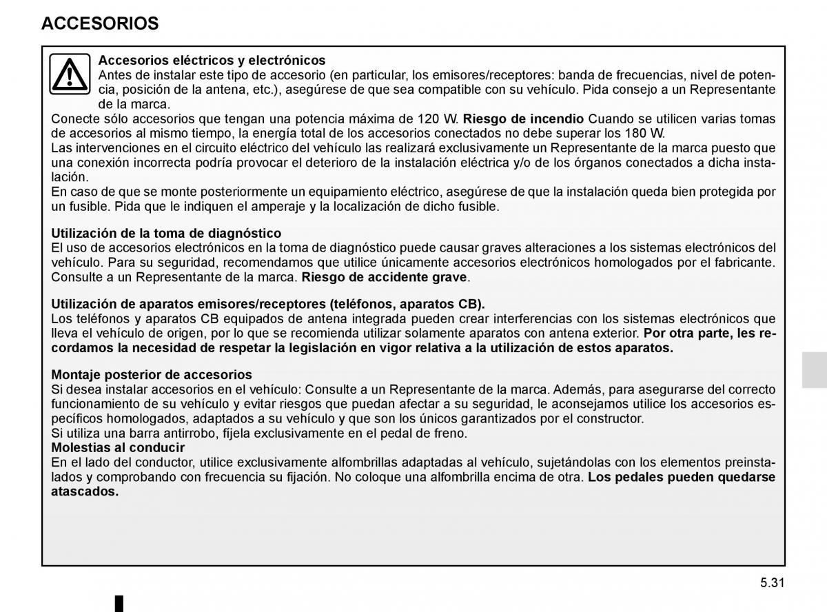 Renault Megane IV 4 manual del propietario / page 299