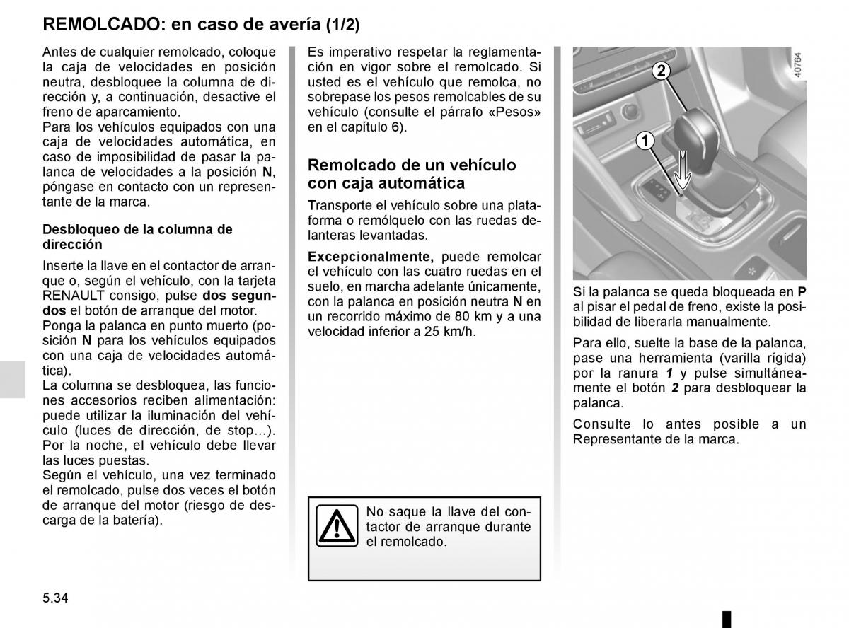 Renault Megane IV 4 manual del propietario / page 302