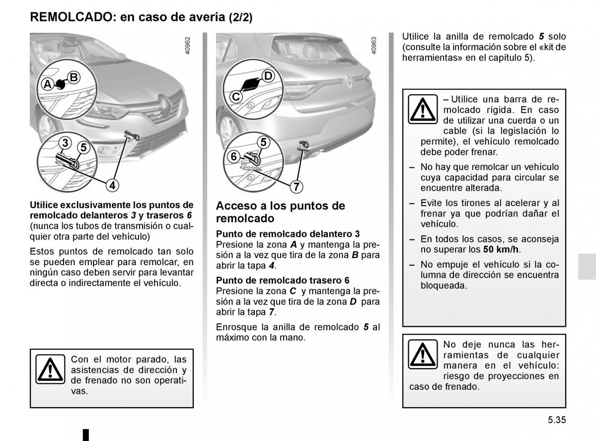 Renault Megane IV 4 manual del propietario / page 303