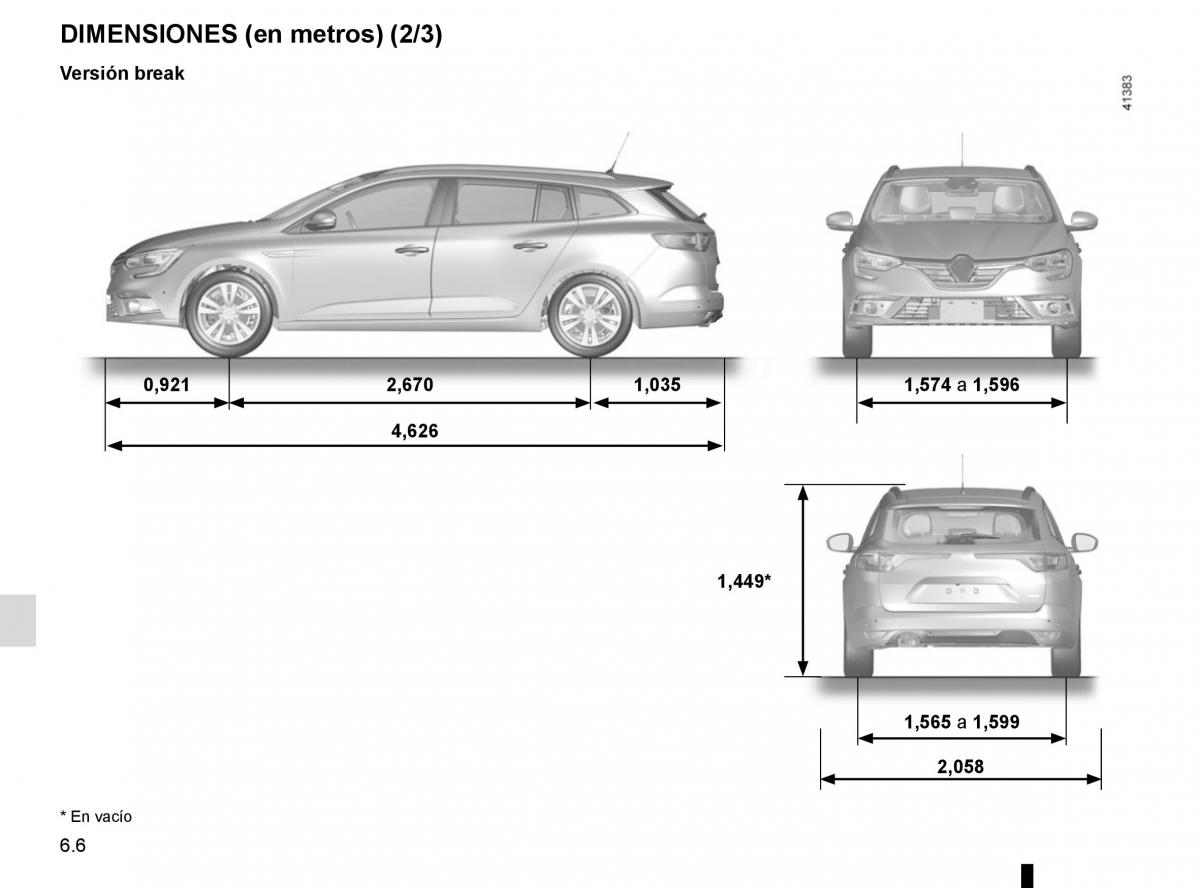 Renault Megane IV 4 manual del propietario / page 316