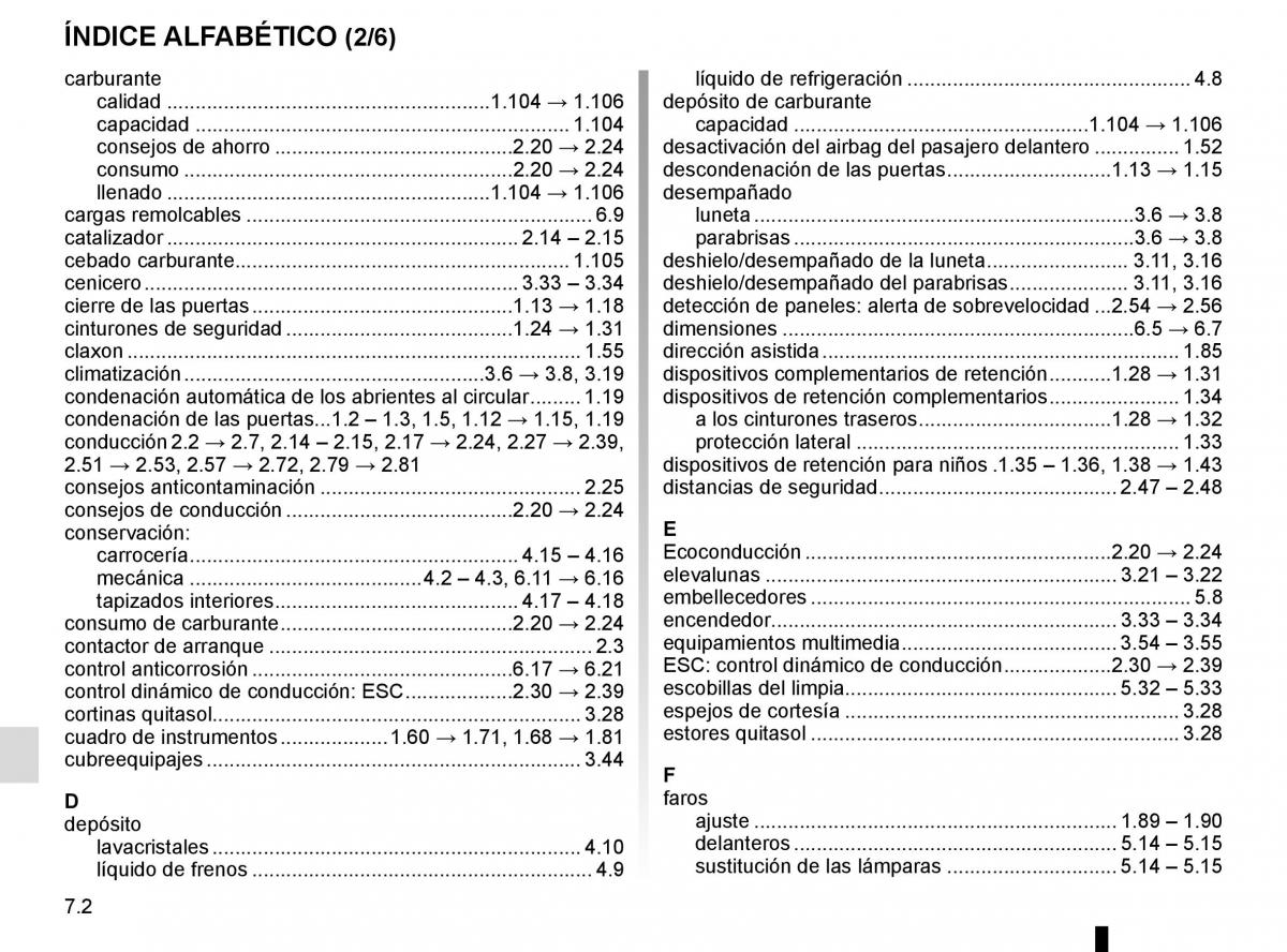 Renault Megane IV 4 manual del propietario / page 334