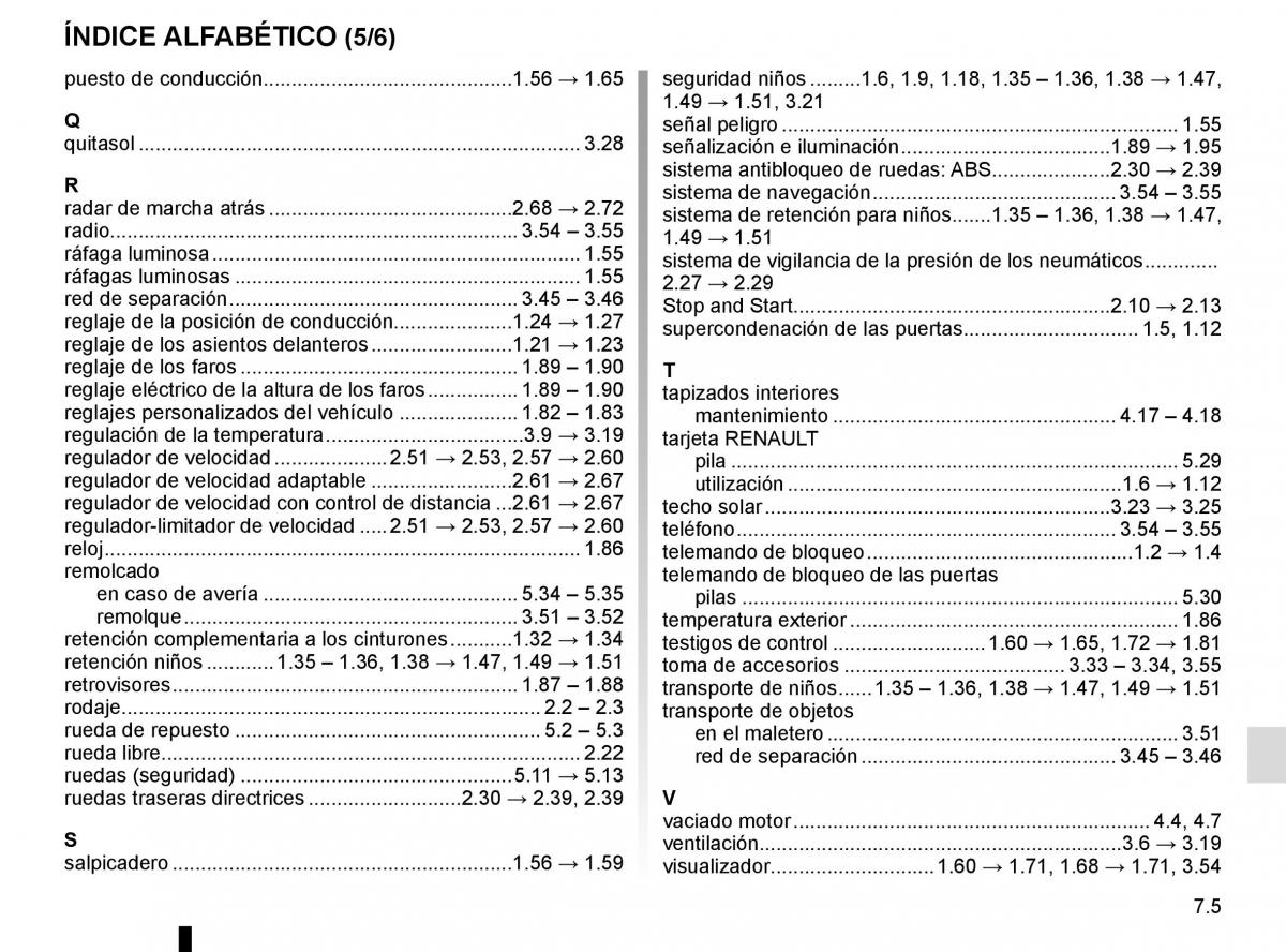 Renault Megane IV 4 manual del propietario / page 337