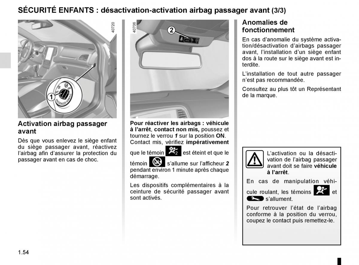 Renault Megane IV 4 manuel du proprietaire / page 60