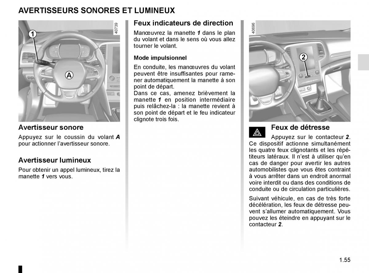 Renault Megane IV 4 manuel du proprietaire / page 61