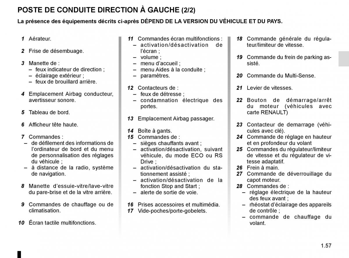 Renault Megane IV 4 manuel du proprietaire / page 63